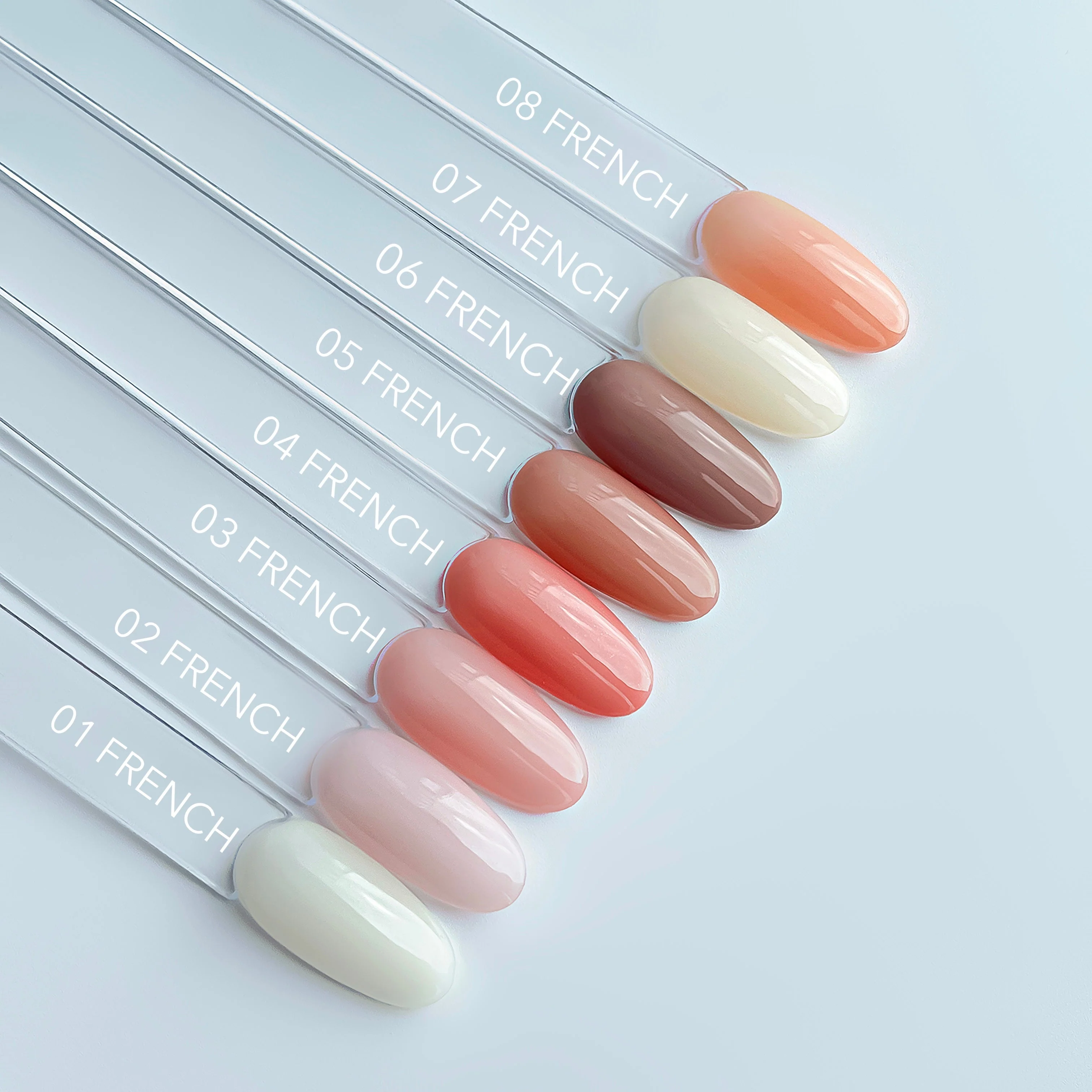 02 French Gel Nail Polish 15ml - Image 2