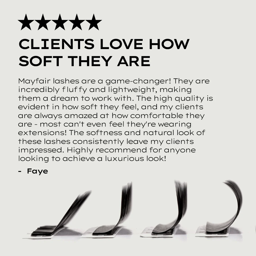 Volume/Classic Faux Mink Mayfair Lashes 0.10 - Image 10