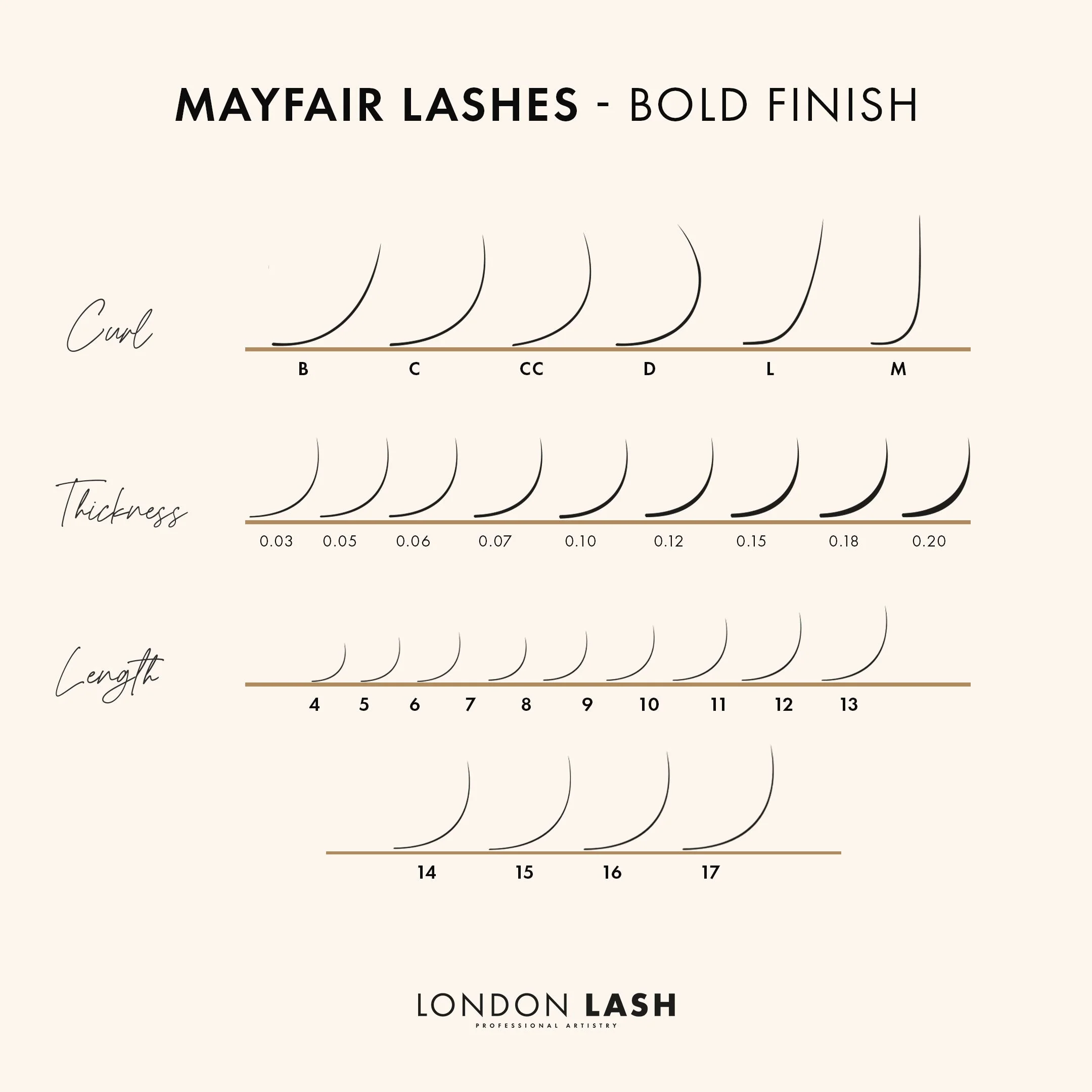 Black Brown  Lashes - Ristretto Collection 0.05 Singles - Image 12