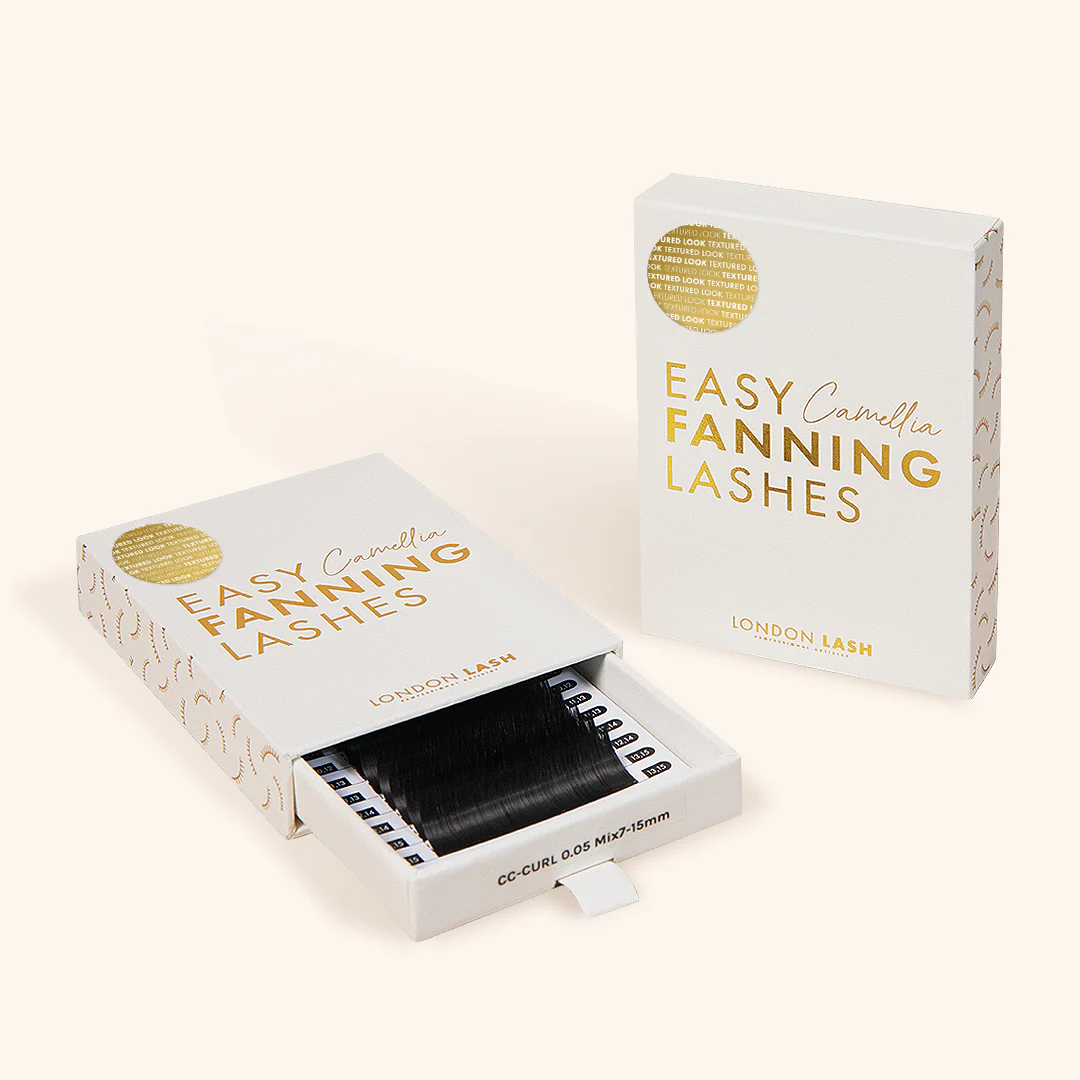 CAMELLIA - TEXTURED EASY FANNING VOLUME LASHES 0.05 - Image 5