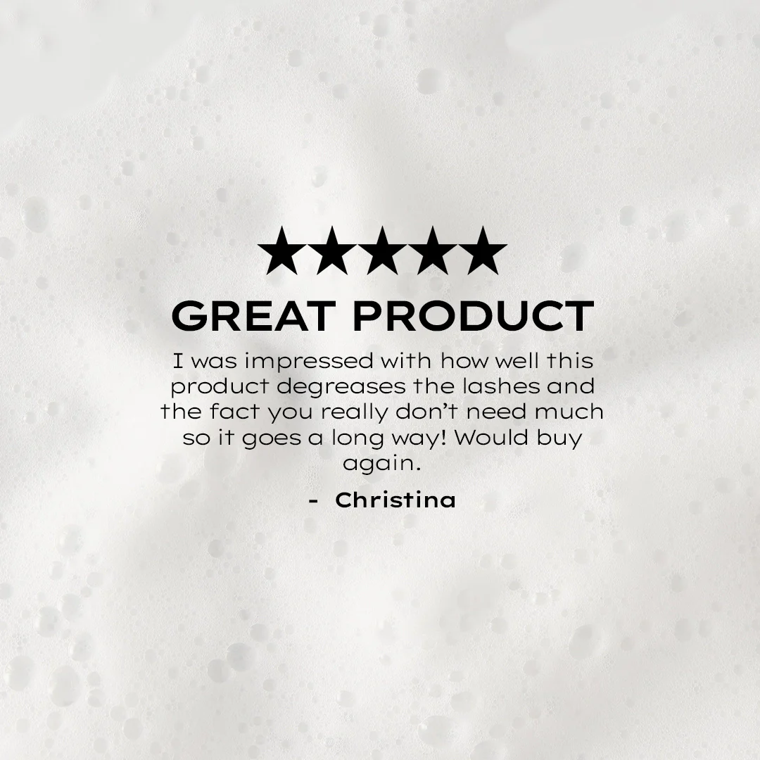 STEP 1: Foaming Cleanser / Eyelash Shampoo - Image 3
