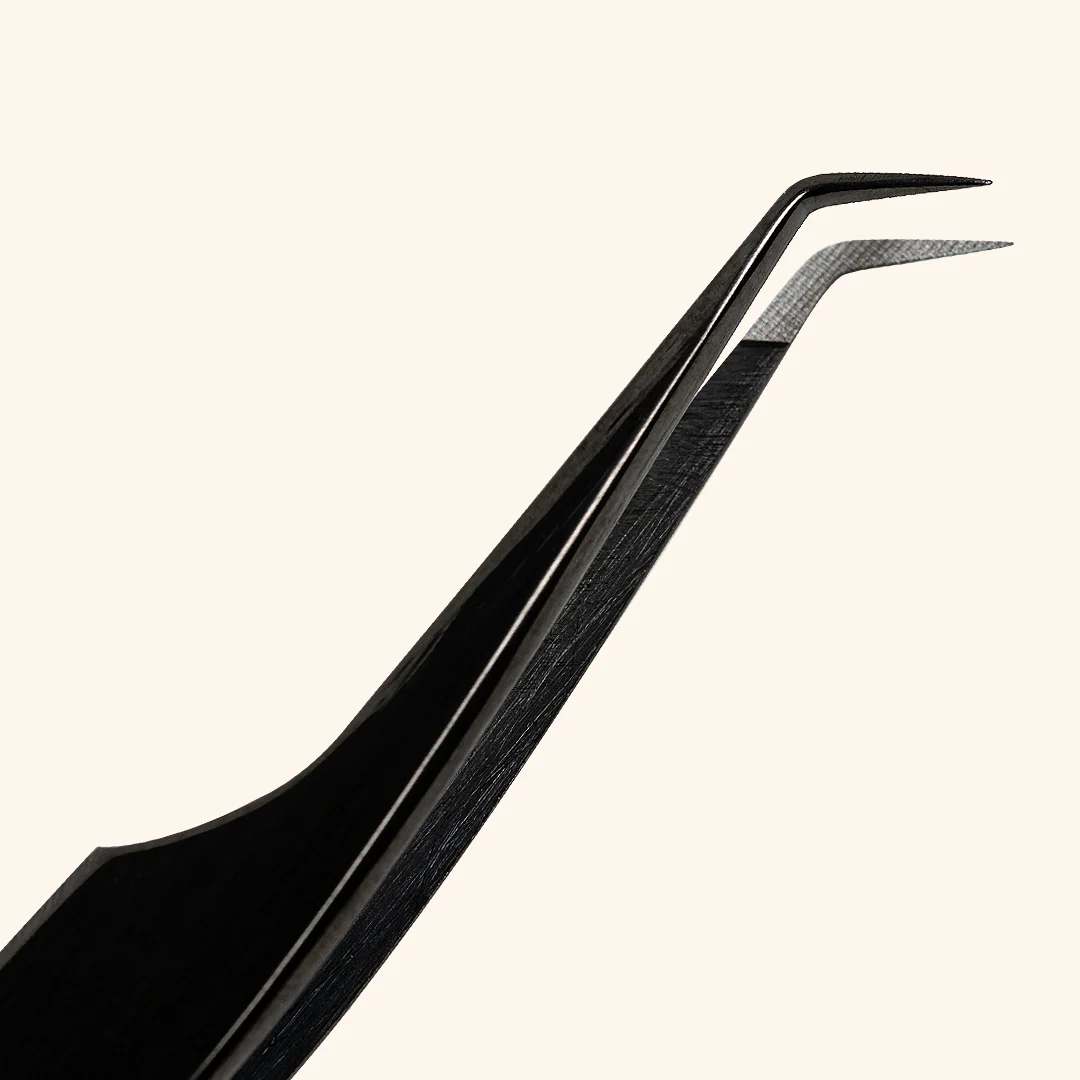 Fiber Tip Long Slim Mega Volume Tweezers - Image 2