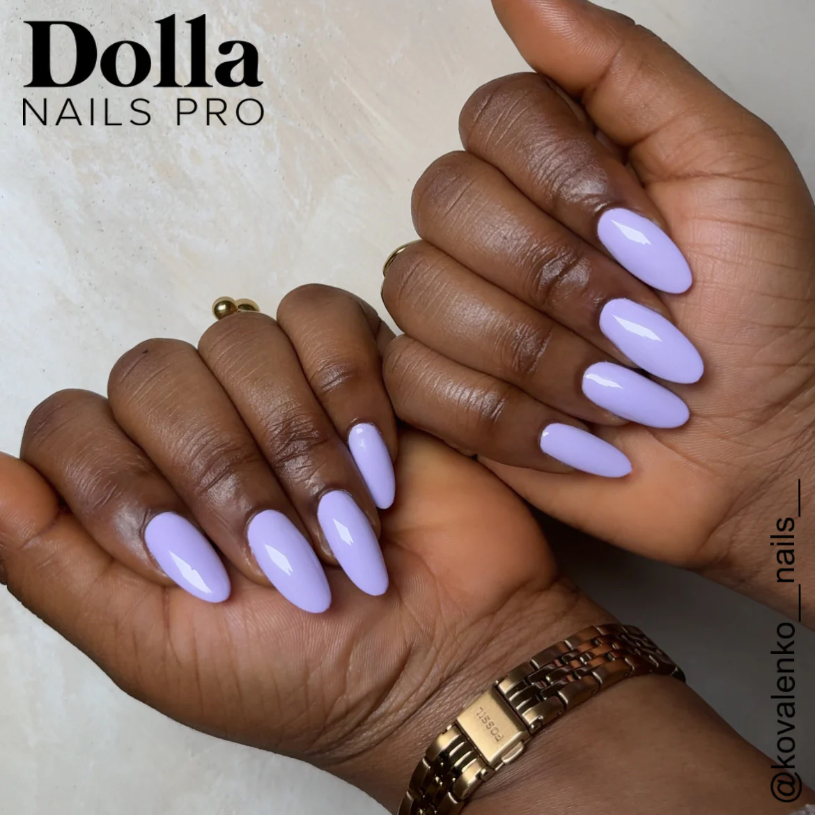 "Lilac Dreams" gel nail polish (previous name - "Pillow Talk") - Image 2