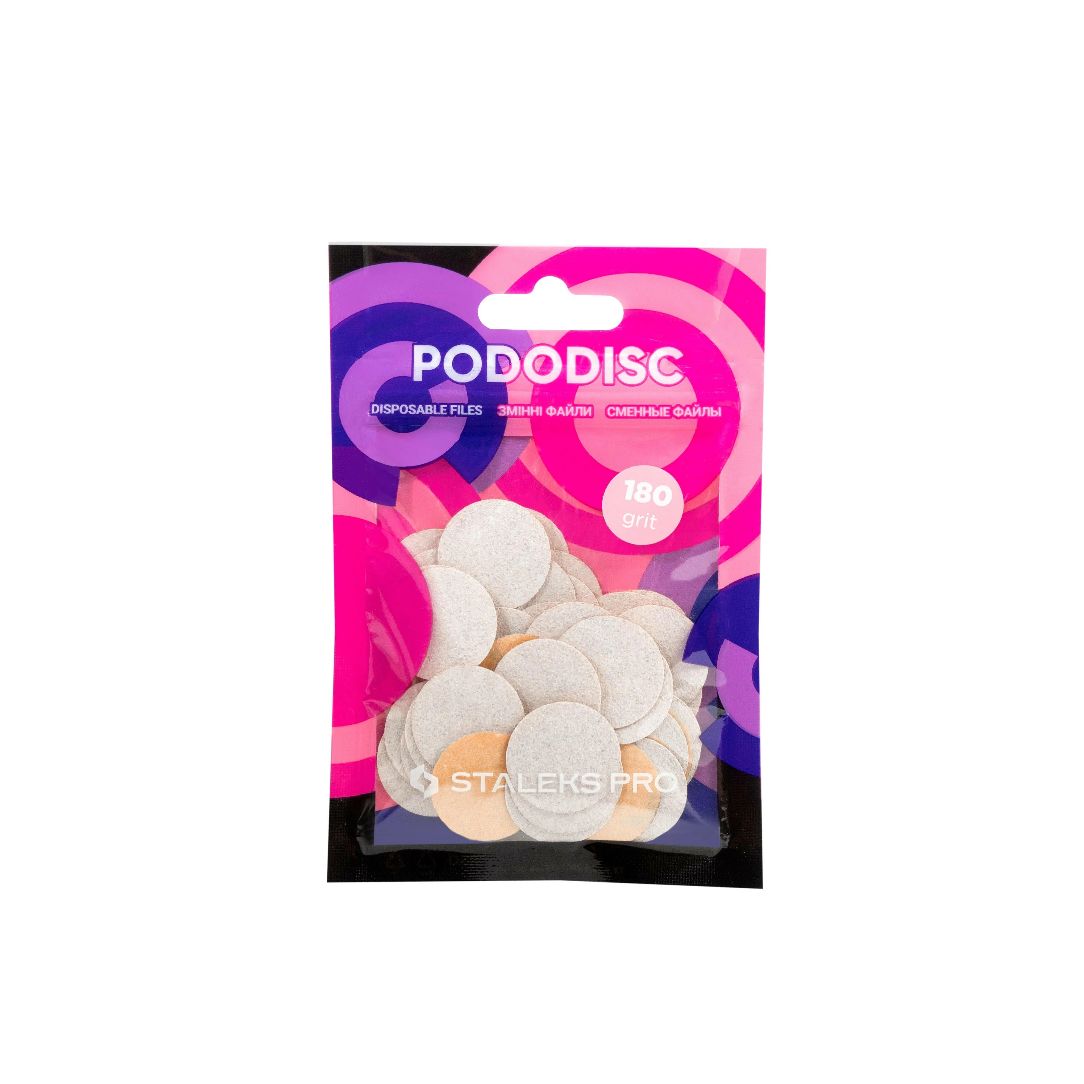 Staleks Pro Disposable Files For Pedicure Disc M - 20mm - Image 6