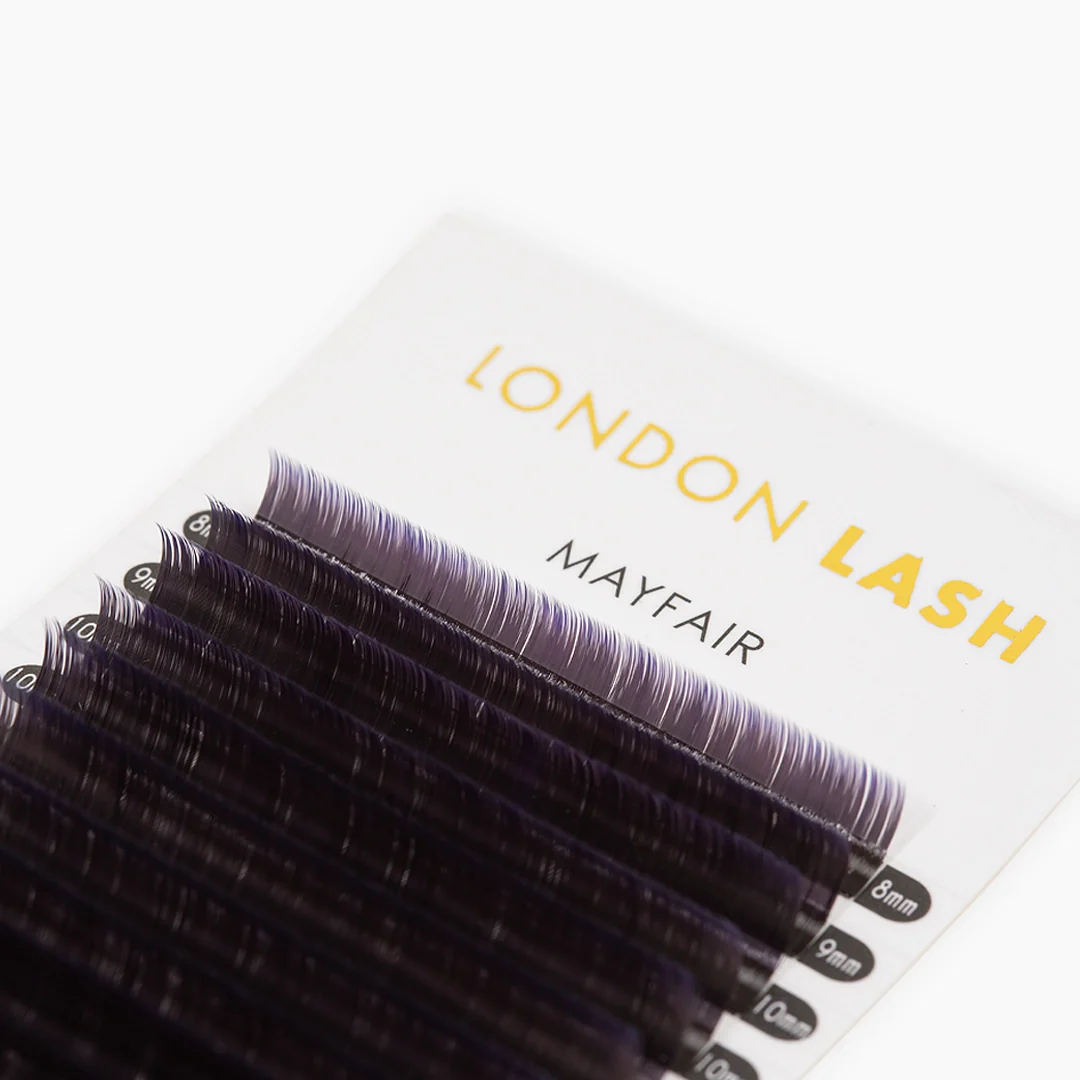 Violet Two-Tone Ombre Lashes 0.07
