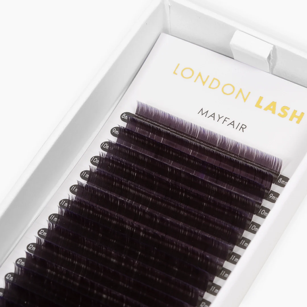 Violet Two-Tone Ombre Lashes 0.07 - Image 4